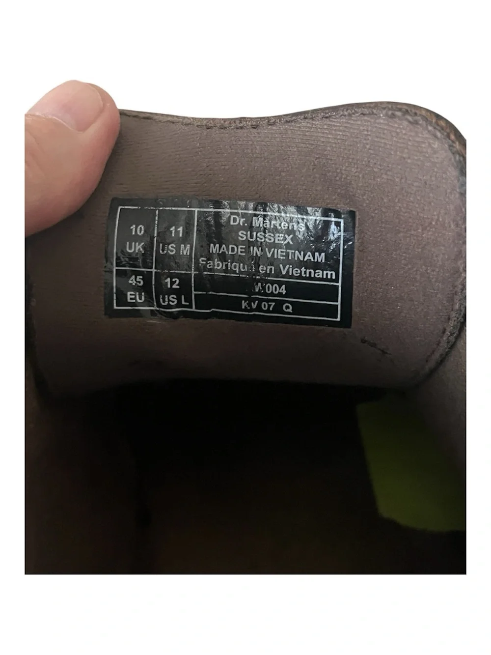 Dr. Martens Sussex Men's Size11M Brown Leather Comfort Casual Boots Pre-owned
